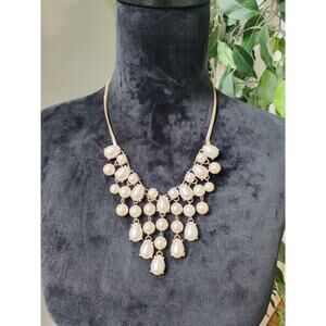 Gemstone Statement Necklaces & Pendants Vintage Gold Color Chains Necklace